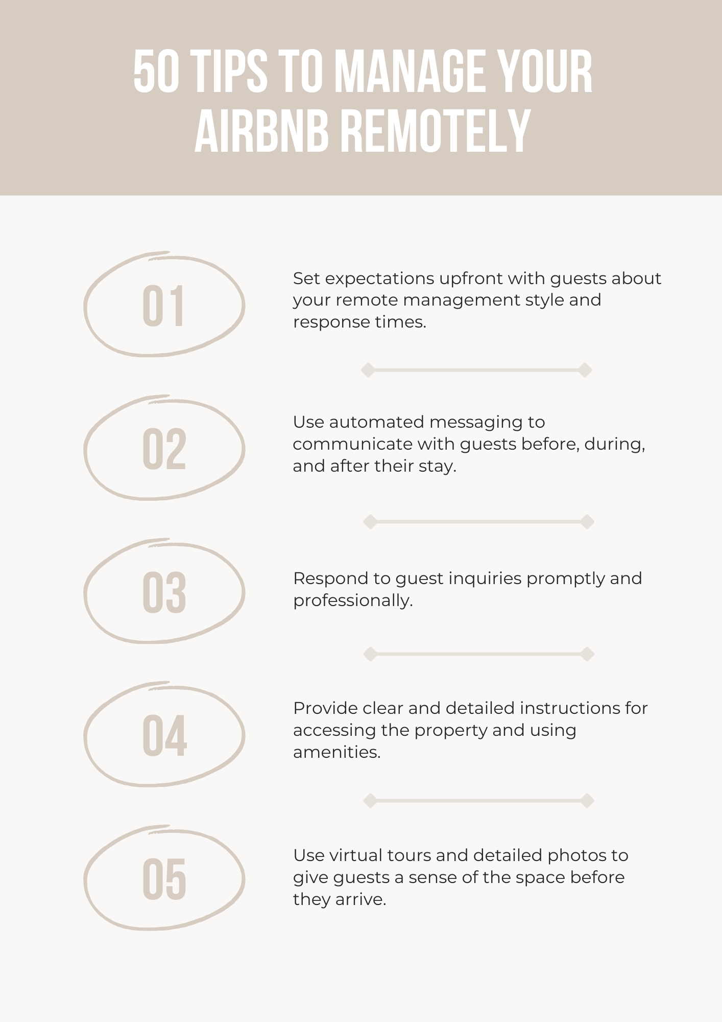 50 Tips to Manage Your Airbnb Remotely_Digital Guide